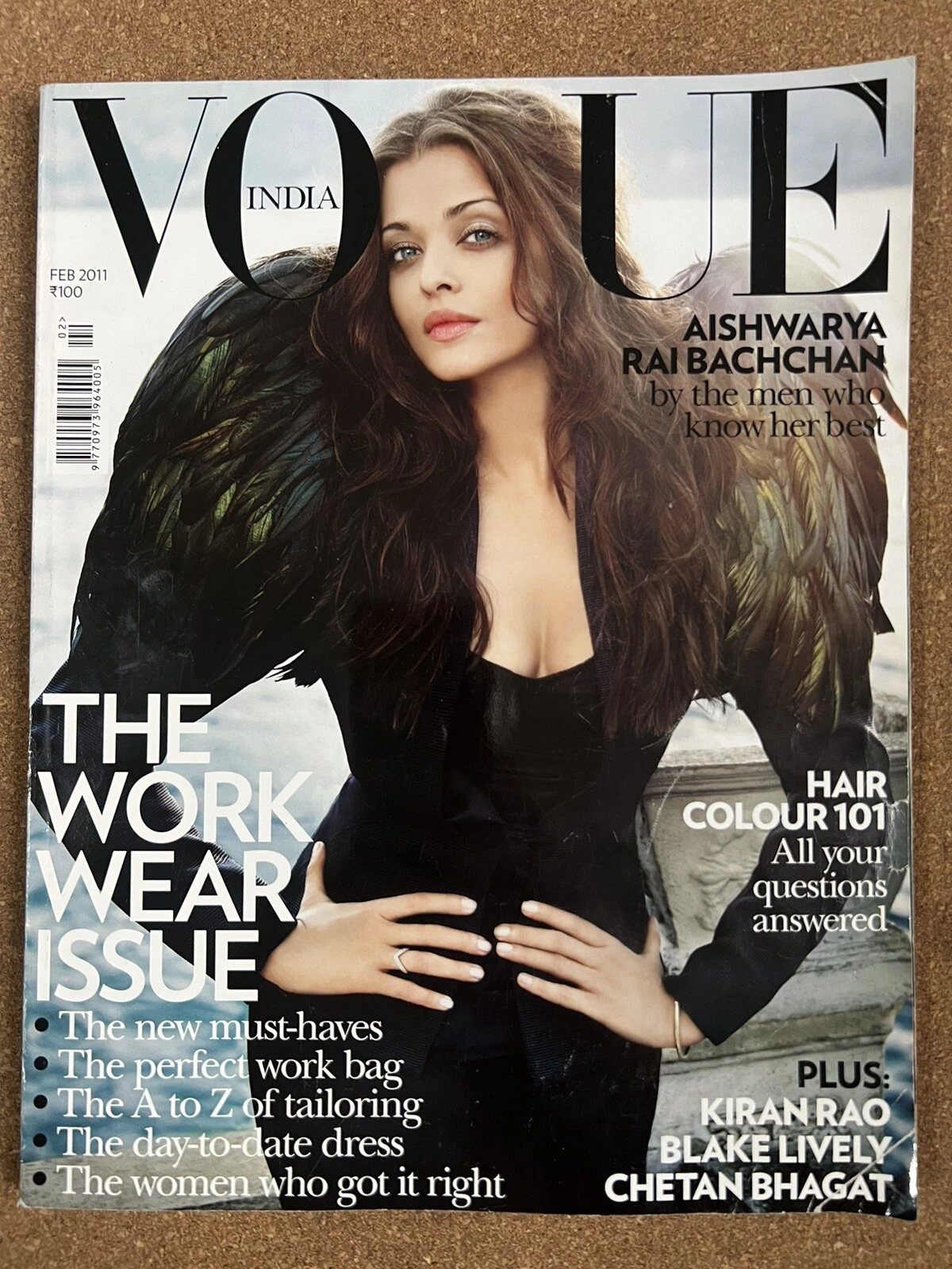 VOGUE INDIA magazine side cover  February 2011