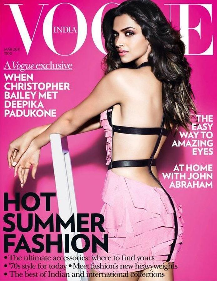 VOGUE INDIA magazine side cover  March 2011