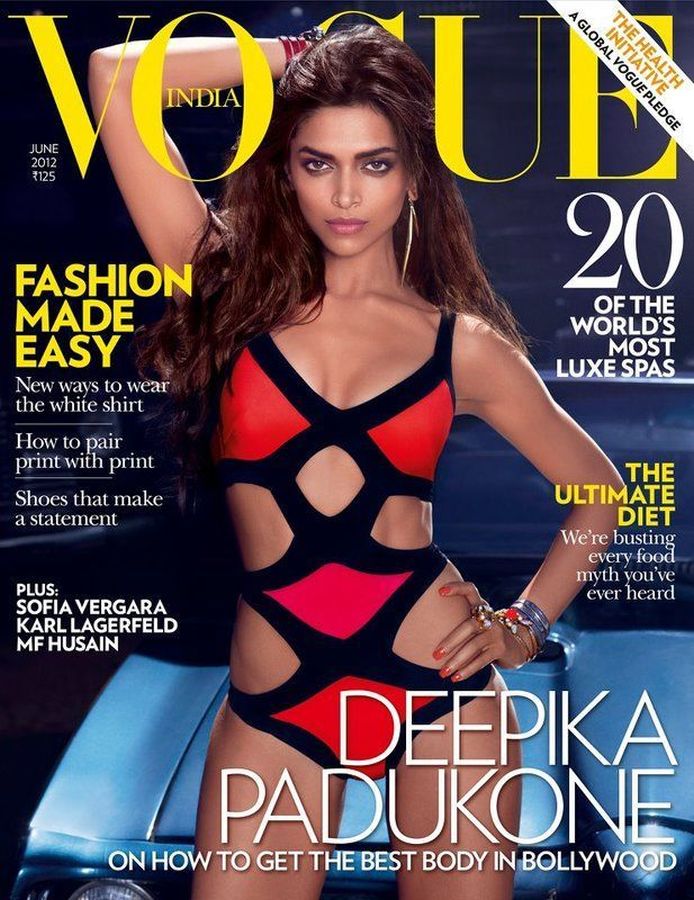 VOGUE INDIA magazine side cover  June 2012