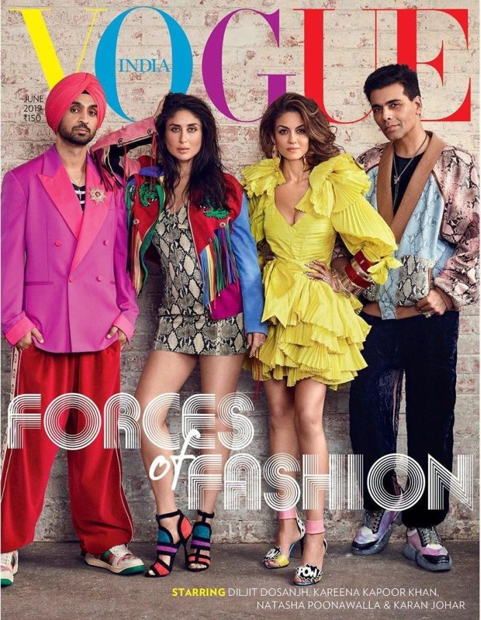 VOGUE INDIA magazine side cover  June 2019