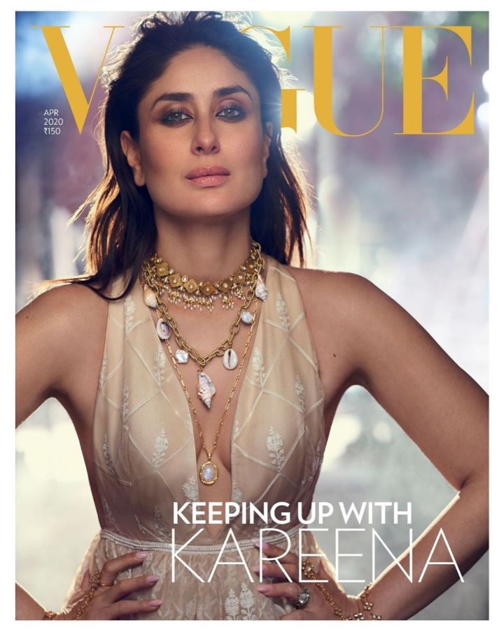 VOGUE INDIA magazine side cover  April 2020