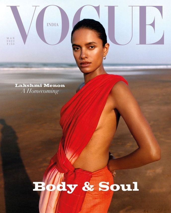 VOGUE INDIA magazine side cover  March 2022