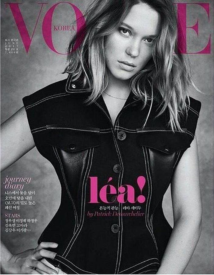 VOGUE KOREA magazine cover  June 2017