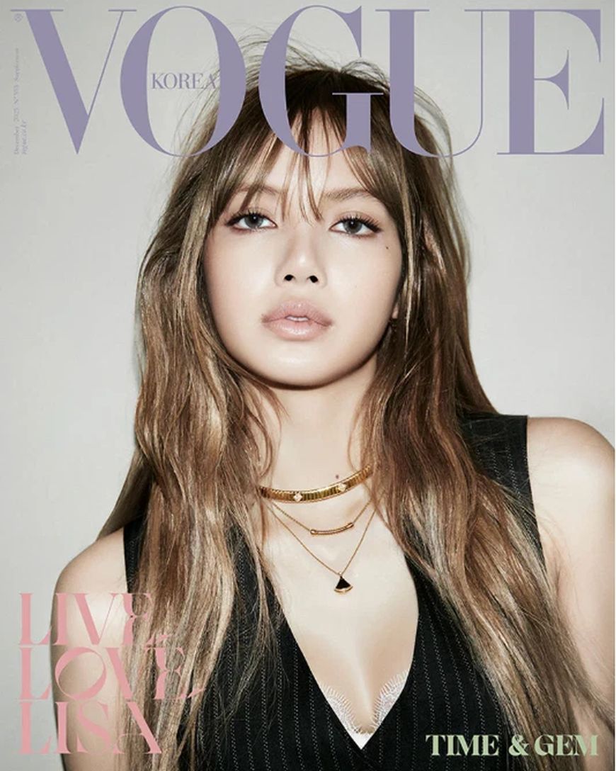 VOGUE KOREA magazine side cover  December 2025