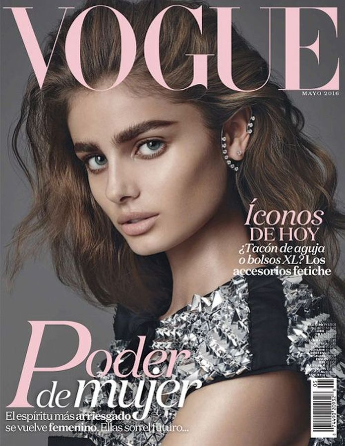 VOGUE MEXICO magazine side cover  May 2016