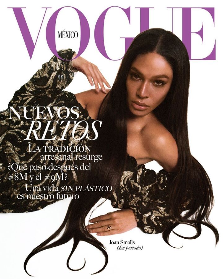 VOGUE MEXICO magazine side cover  April 2020