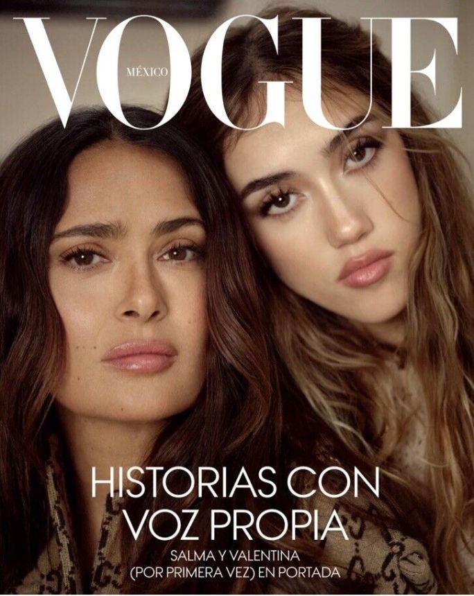 VOGUE MEXICO magazine side cover  May 2022