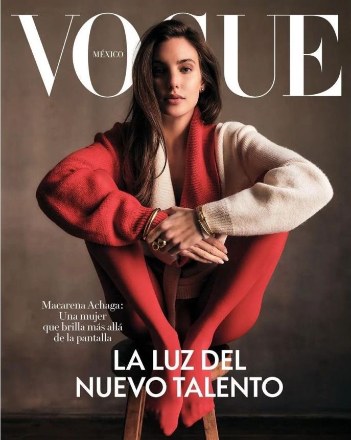 VOGUE MEXICO magazine side cover  February 2023