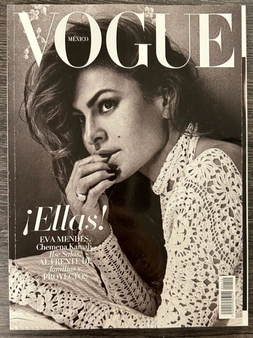 VOGUE MEXICO magazine side cover  October 2024