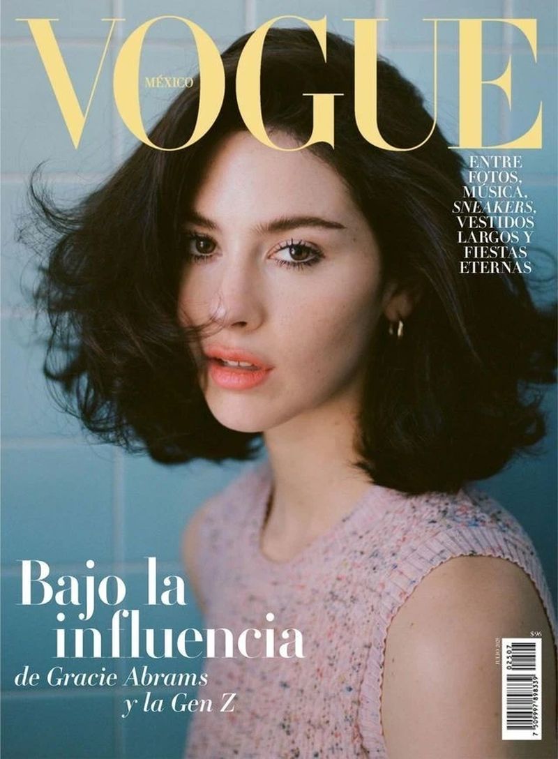 VOGUE MEXICO magazine side cover  July 2025