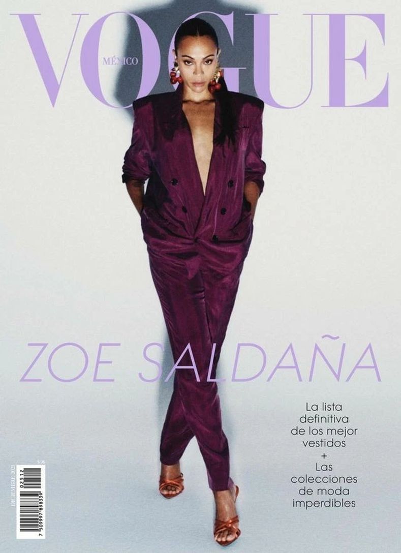 VOGUE MEXICO magazine side cover  December 2025