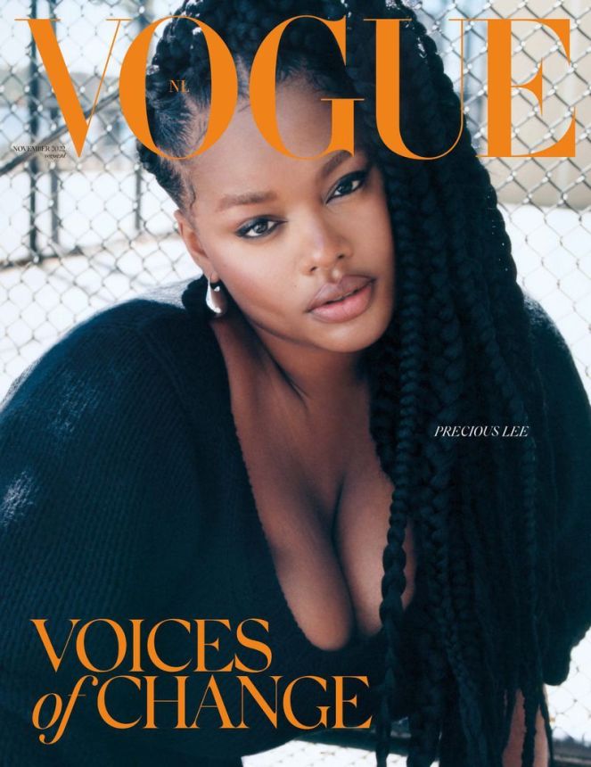 VOGUE NETHERLANDS magazine side cover  November 2022