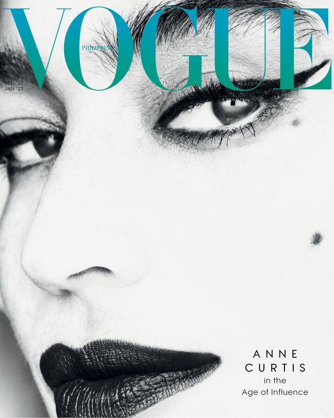 VOGUE PHILIPPINES magazine side cover  December 2022/ January 2023 