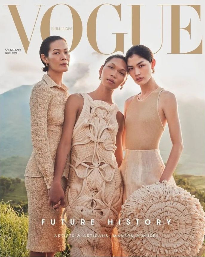 VOGUE PHILIPPINES magazine side cover  September 2023