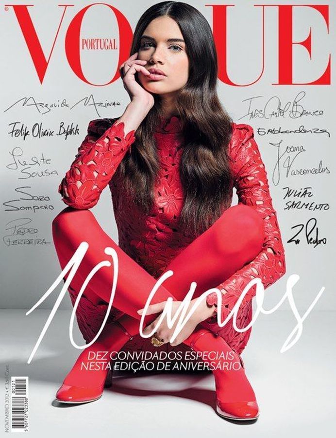 VOGUE PORTUGAL magazine side cover  November 2012