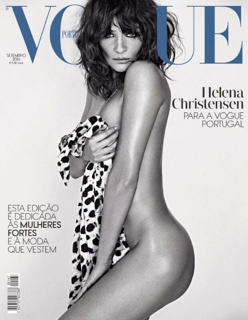 VOGUE PORTUGAL magazine side cover  September 2016