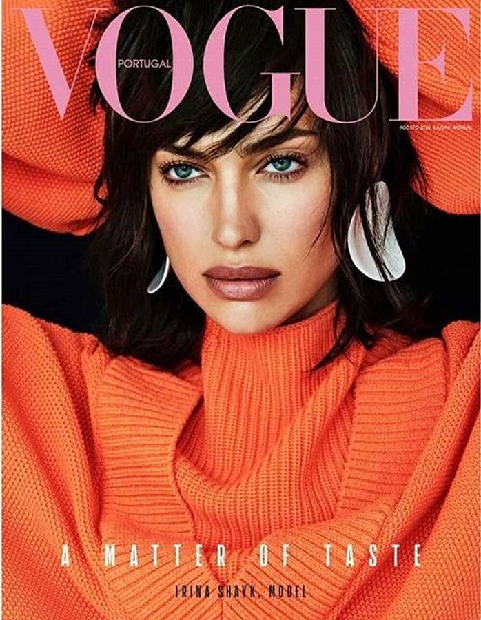 VOGUE PORTUGAL magazine side cover  August 2019