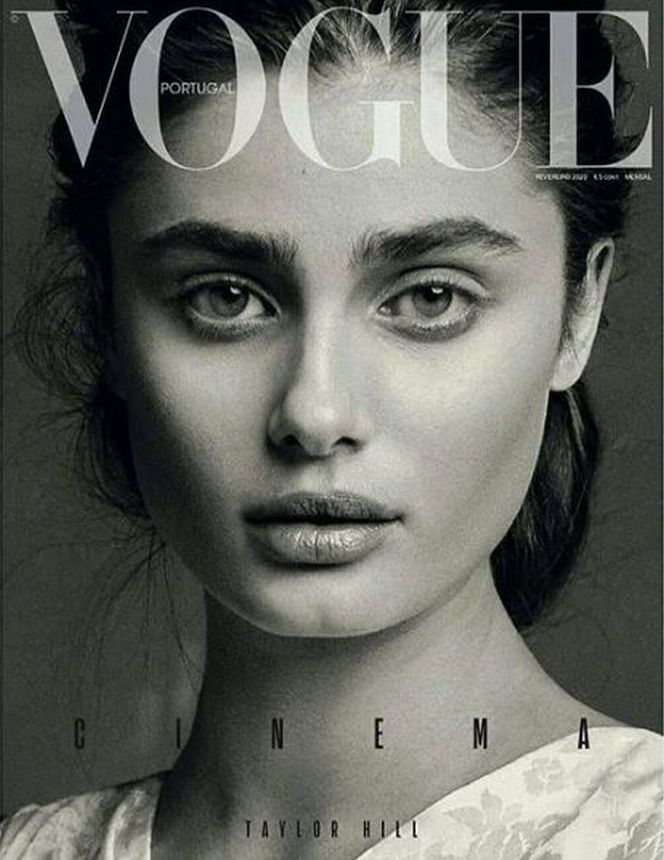 VOGUE PORTUGAL magazine side cover  February 2020