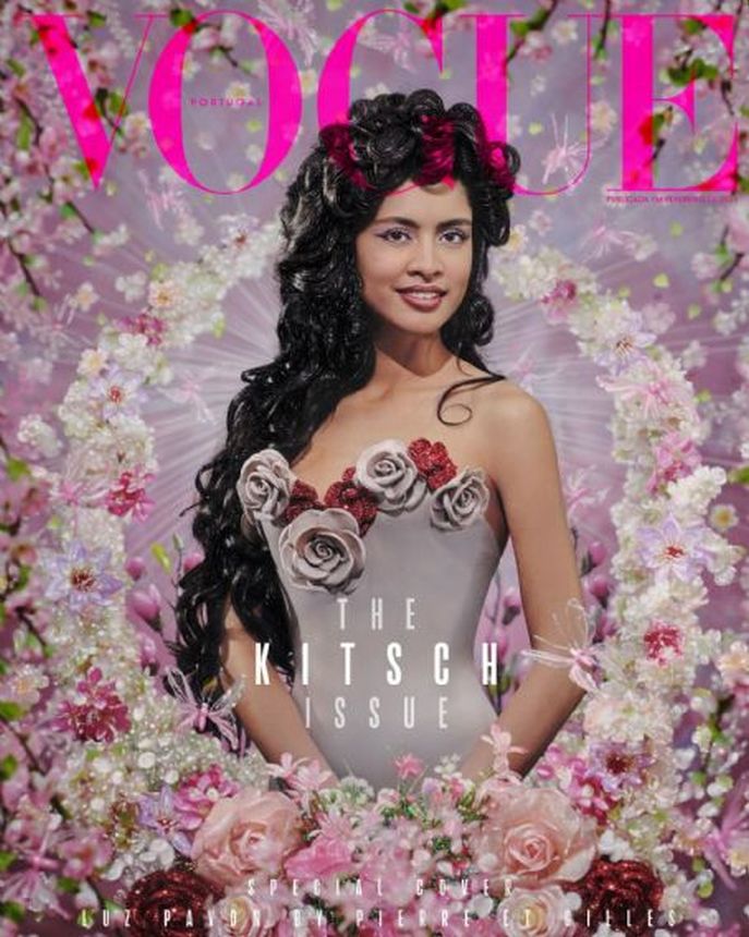 VOGUE PORTUGAL magazine side cover  February 2024