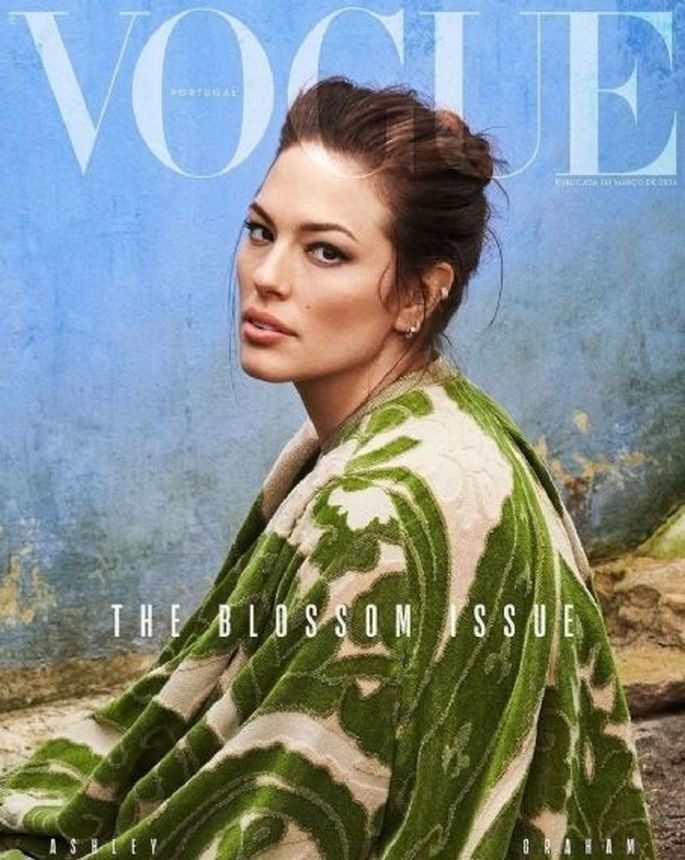 VOGUE PORTUGAL magazine side cover  March 2024
