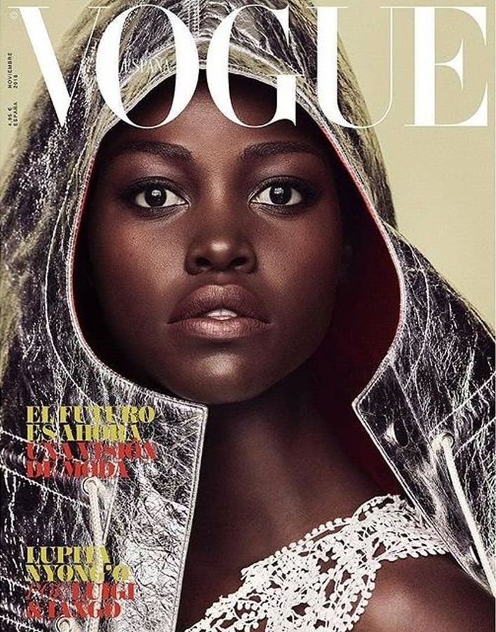 VOGUE SPAIN magazine side cover  November 2018