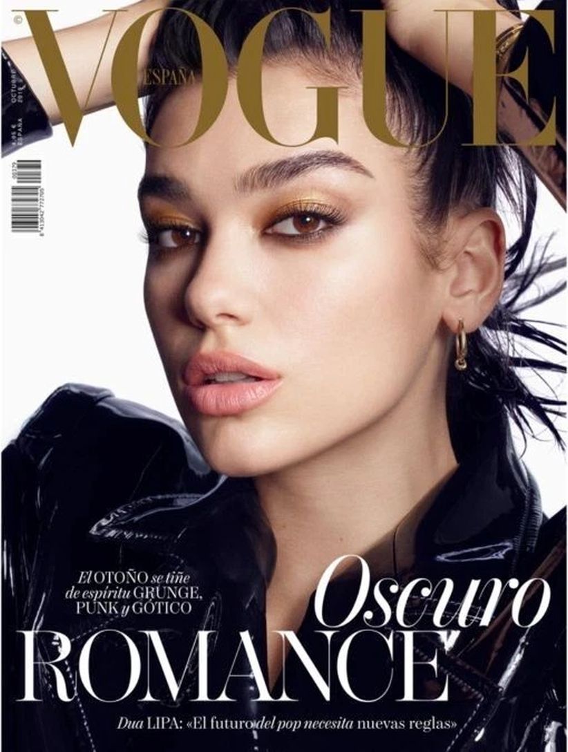 VOGUE SPAIN magazine side cover  October 2019