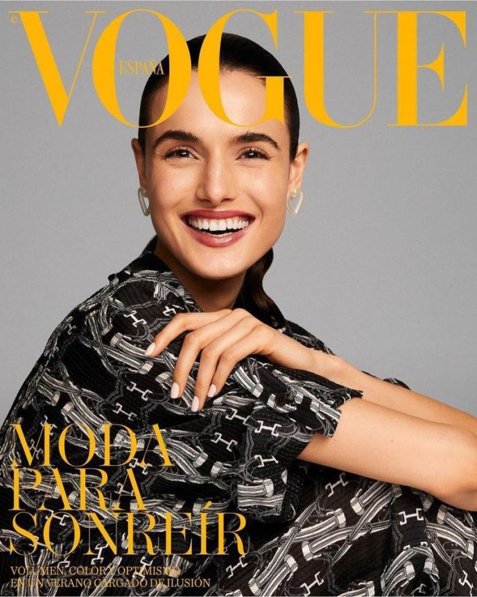 VOGUE SPAIN magazine side cover  June 2021