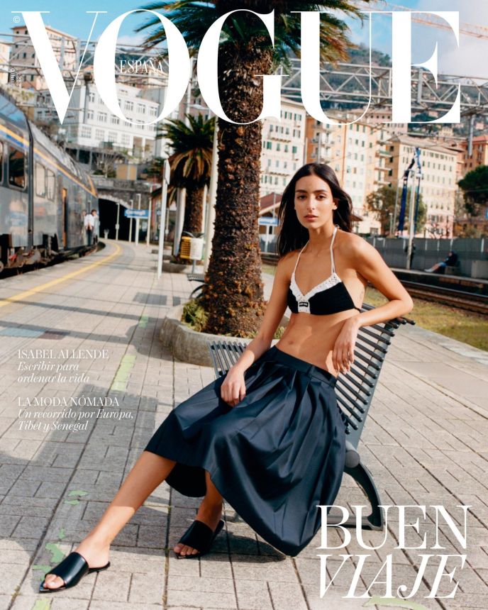 VOGUE SPAIN magazine side cover  June 2023