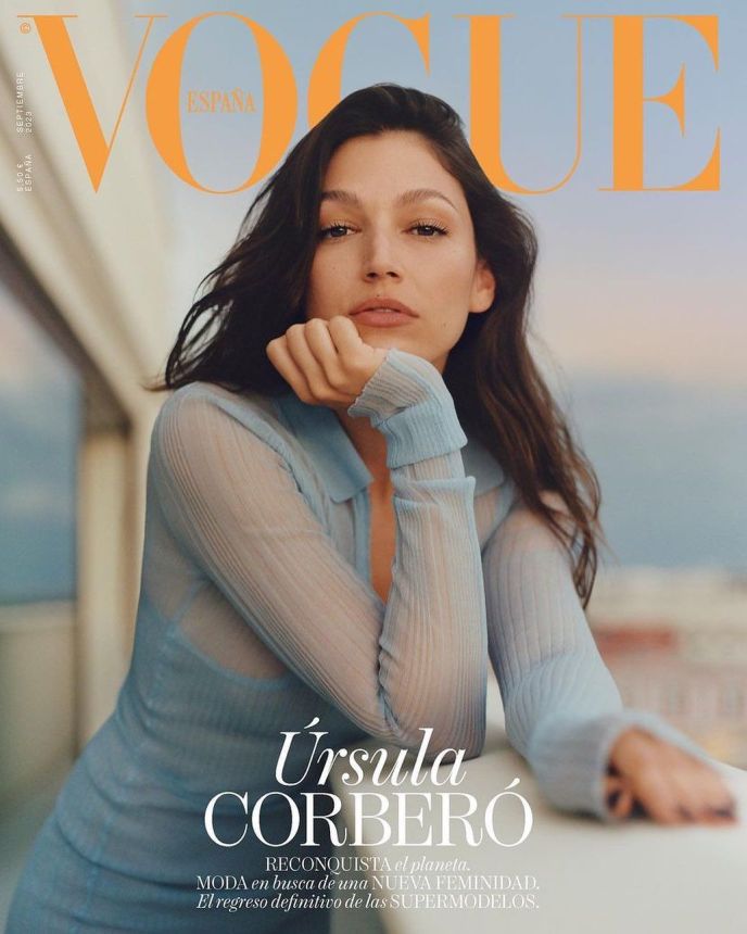 VOGUE SPAIN magazine side cover  September 2023