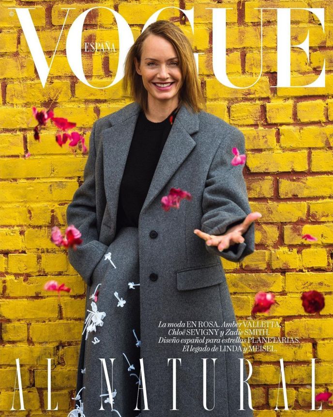 VOGUE SPAIN magazine side cover  October 2023