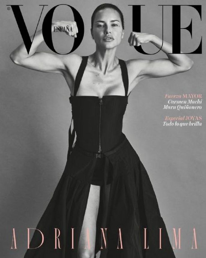 VOGUE SPAIN magazine side cover  November 2024