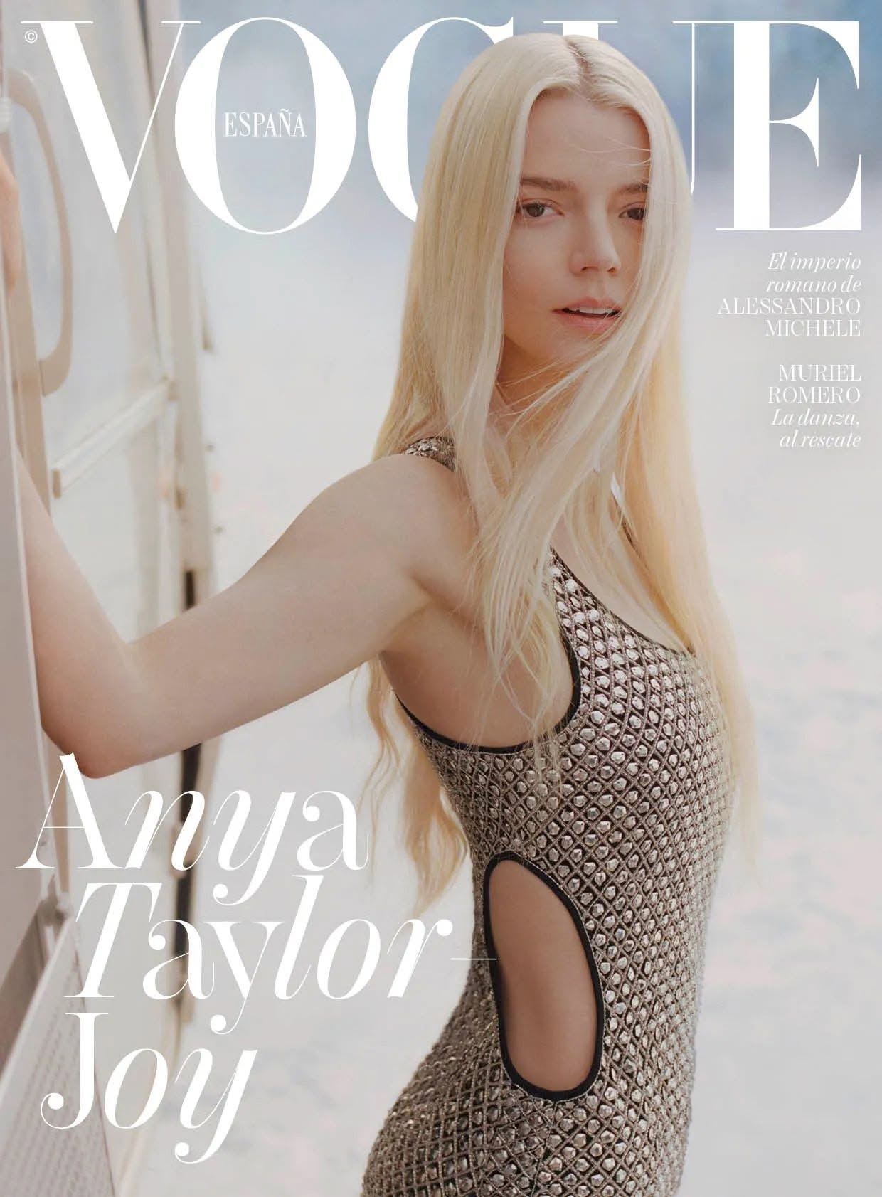 VOGUE SPAIN magazine side cover  March 2025