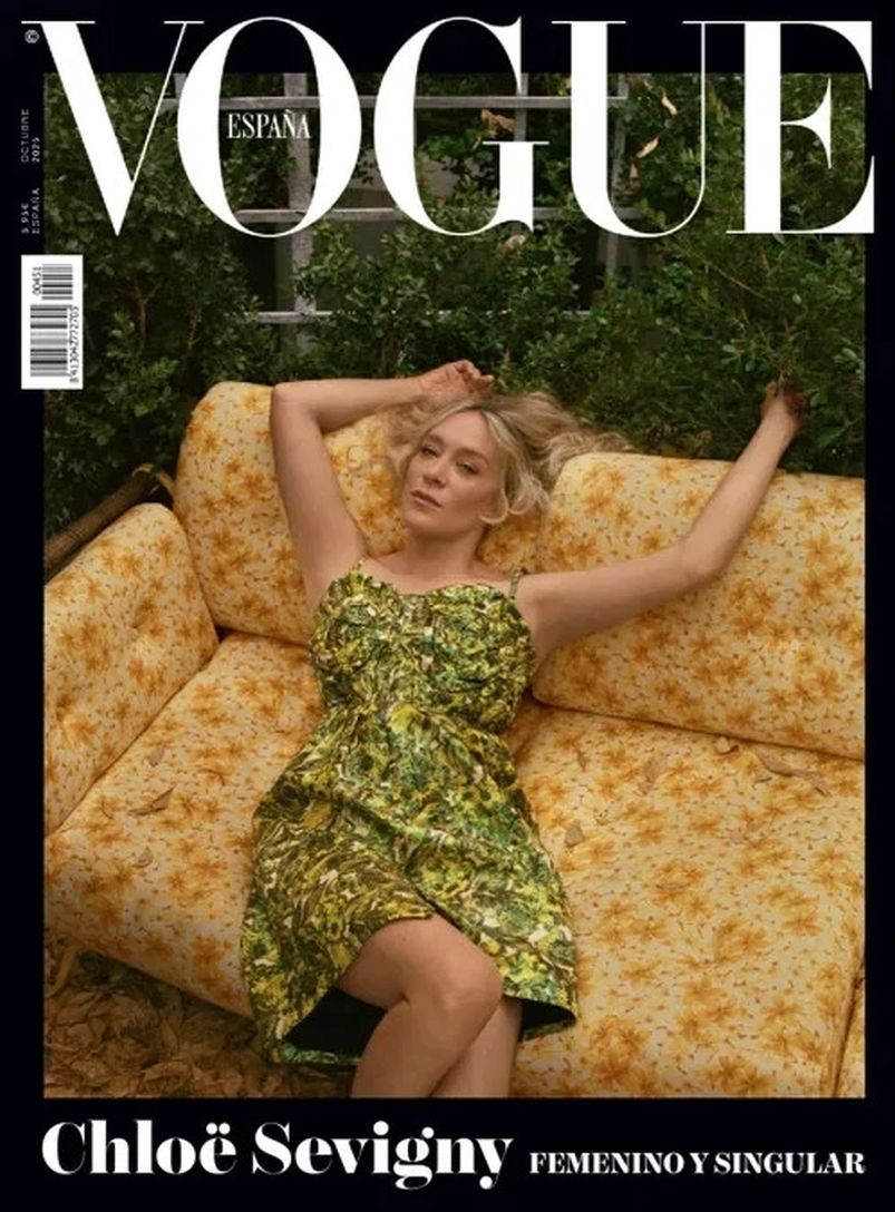 VOGUE SPAIN magazine side cover  October 2025