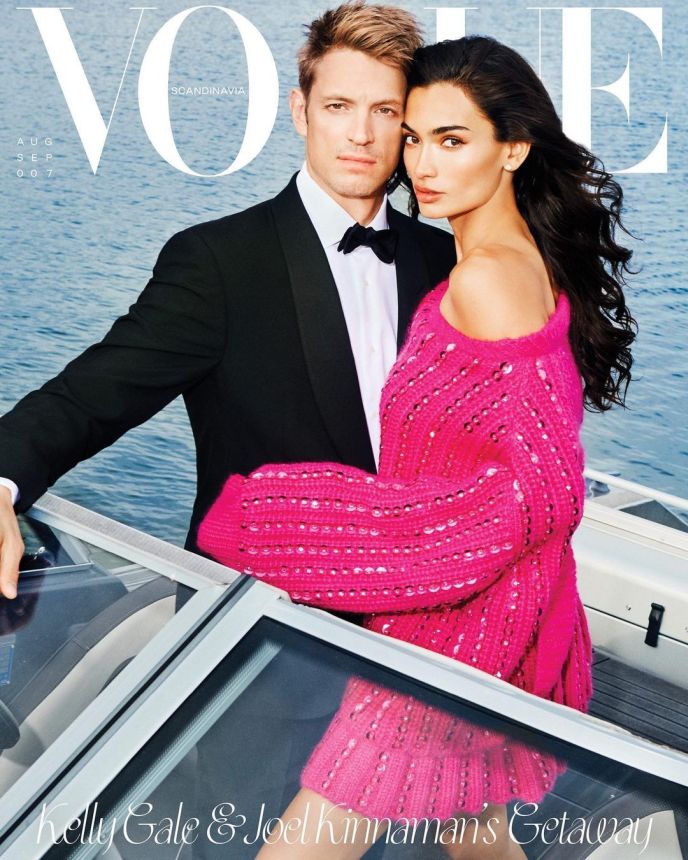 VOGUE SWEDEN magazine side cover  August/September 2022