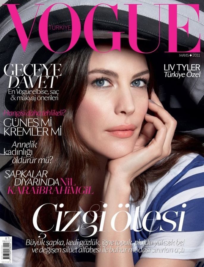 VOGUE TURKEY magazine side cover  May 2011
