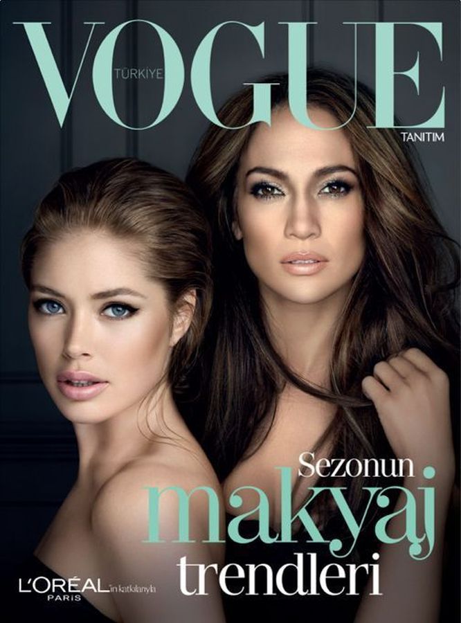 VOGUE TURKEY magazine side cover  March 2014