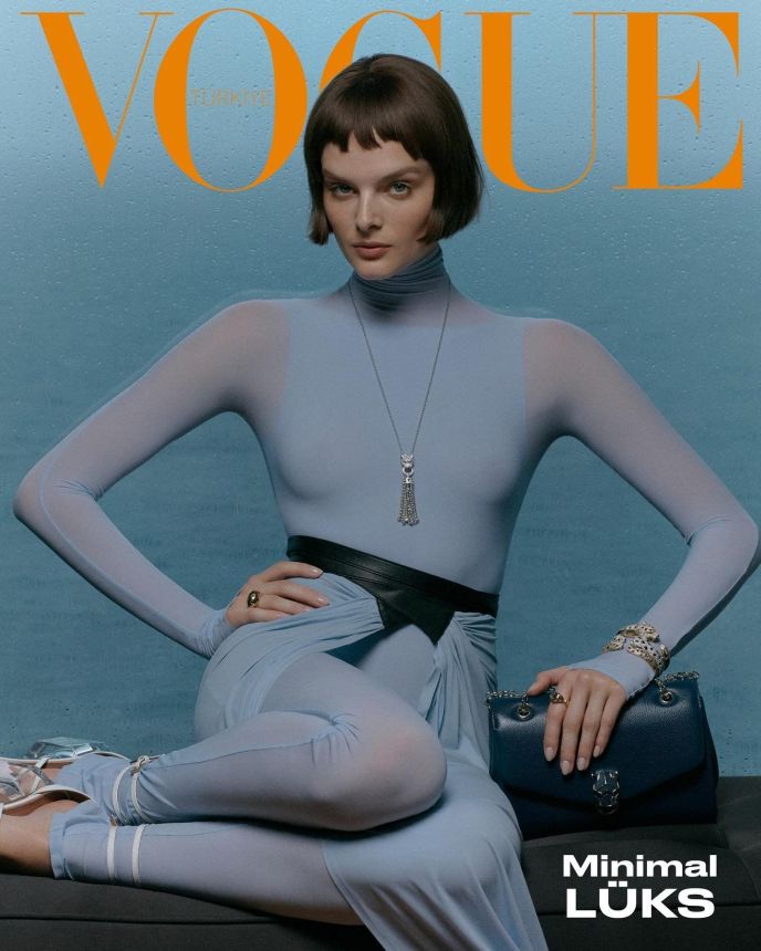 VOGUE TURKEY magazine side cover  May 2023