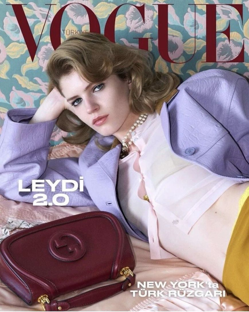 VOGUE TURKEY magazine side cover  November 2024