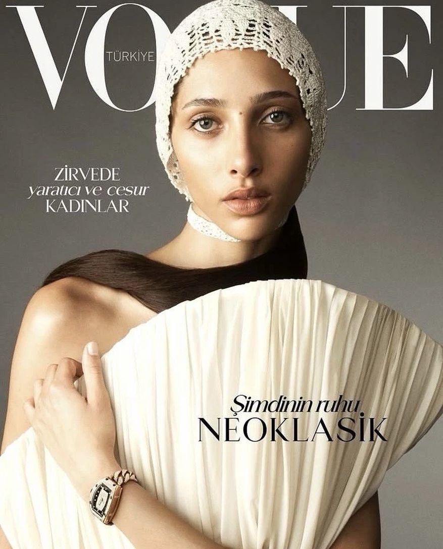 VOGUE TURKEY magazine side cover  September 2025