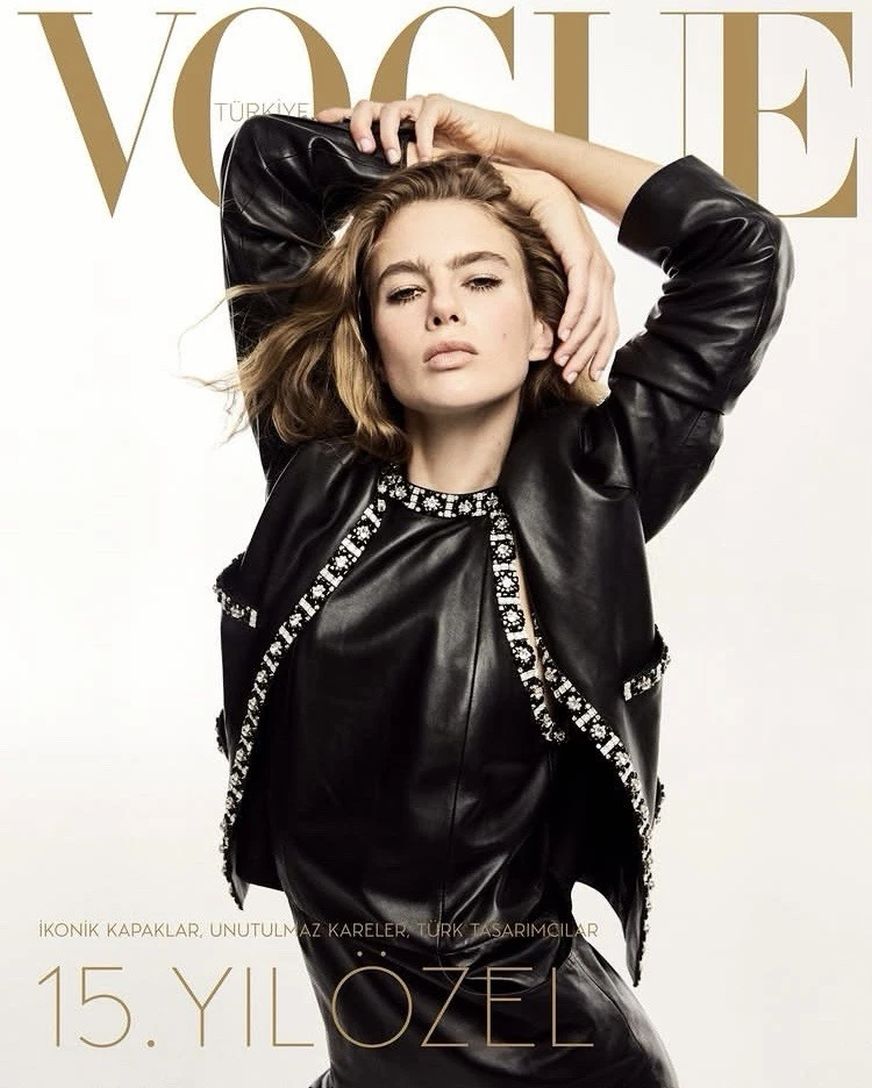 VOGUE TURKEY magazine side cover  November 2025