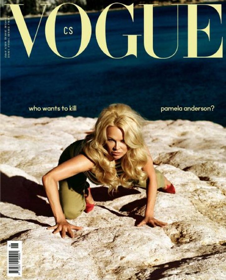 VOGUE CZECH magazine side cover  June 2019