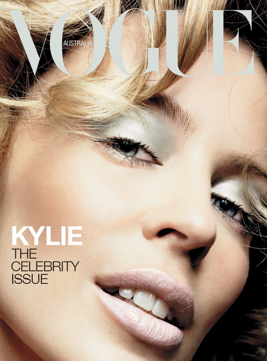 VOGUE AUSTRALIA magazine side cover  May 2003
