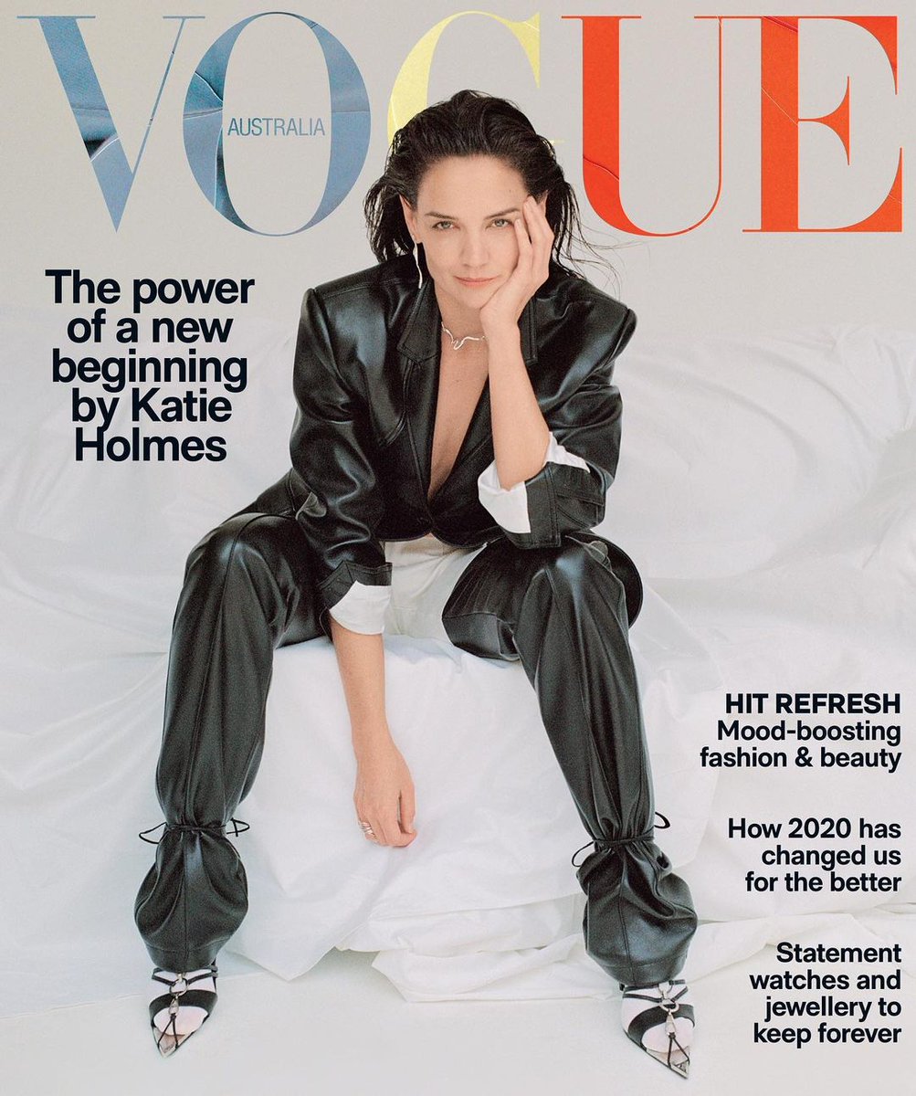 VOGUE AUSTRALIA magazine side cover  November 2020