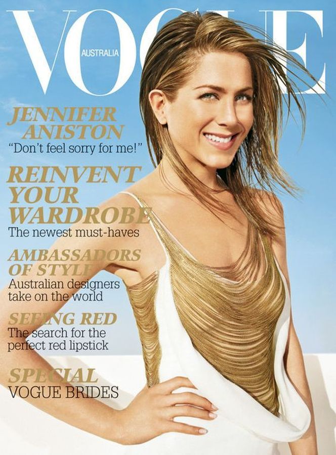 VOGUE AUSTRALIA magazine side cover  June 2006