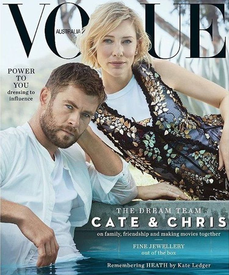 VOGUE AUSTRALIA magazine side cover  November 2017