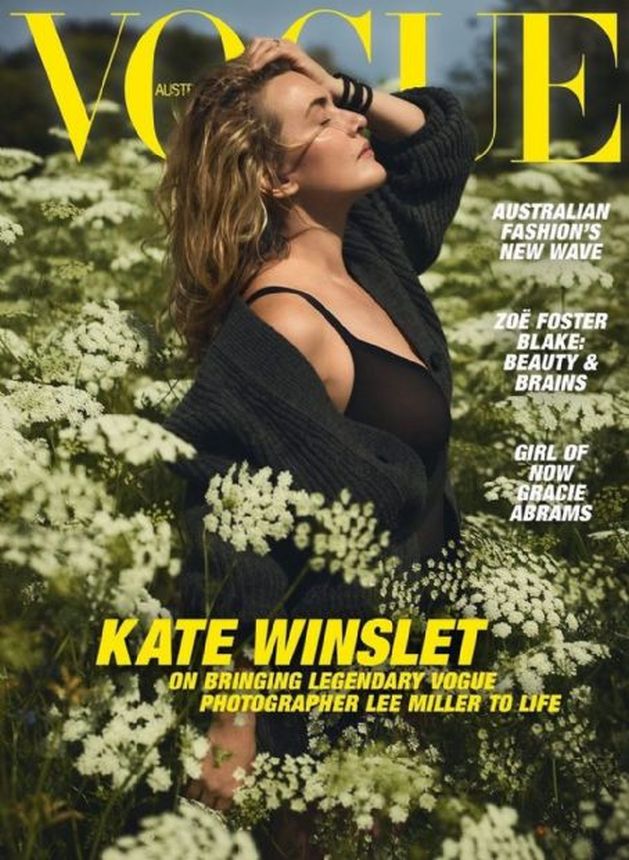 VOGUE AUSTRALIA magazine side cover  October 2024