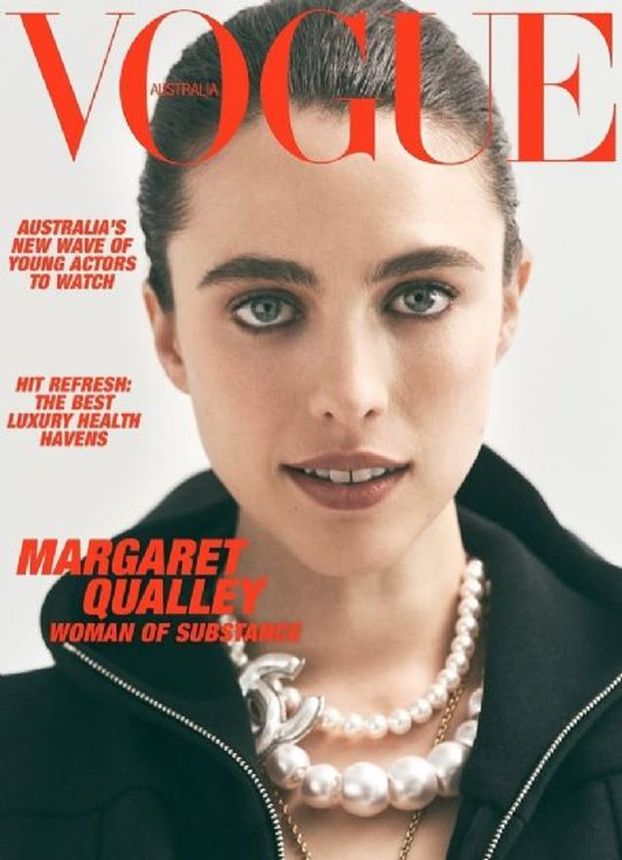 VOGUE AUSTRALIA magazine side cover  January 2025