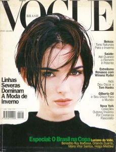 VOGUE BRAZIL magazine side cover  July 1994