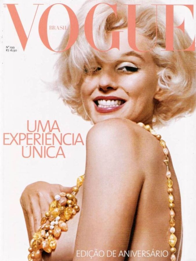 VOGUE BRAZIL magazine side cover  May 2003