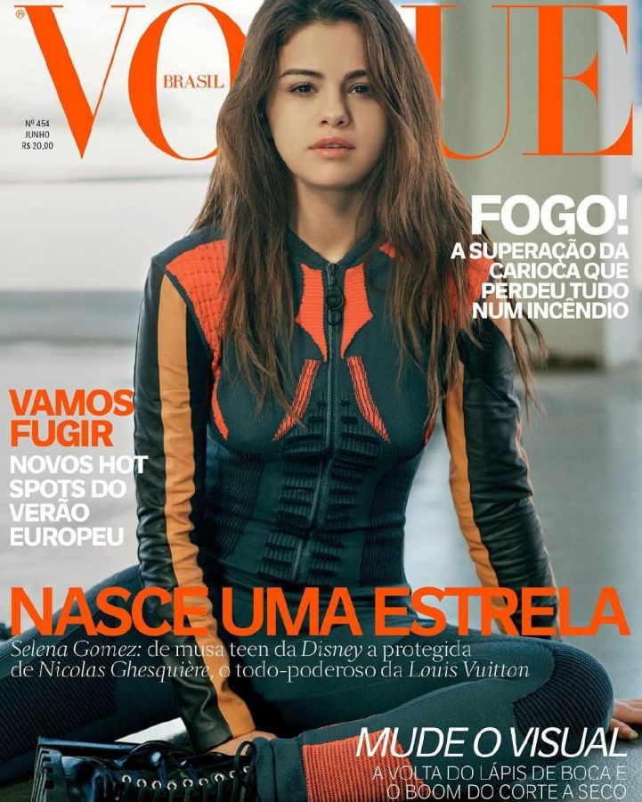 VOGUE BRAZIL magazine side cover  June 2016